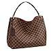 LLBB Damier Ebene Graceful MM Handbag Scope: N44045 Brown