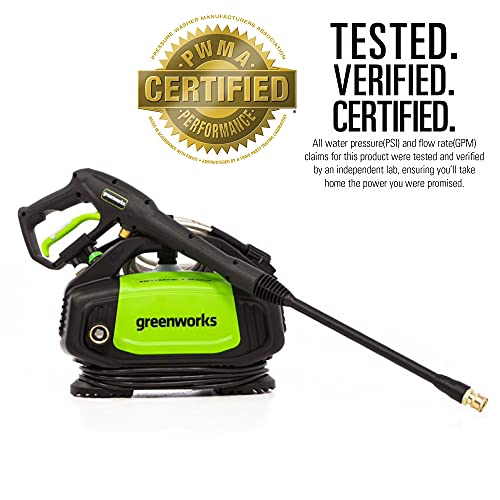 Greenworks 1500 PSI 1.2 GPM Electric 
