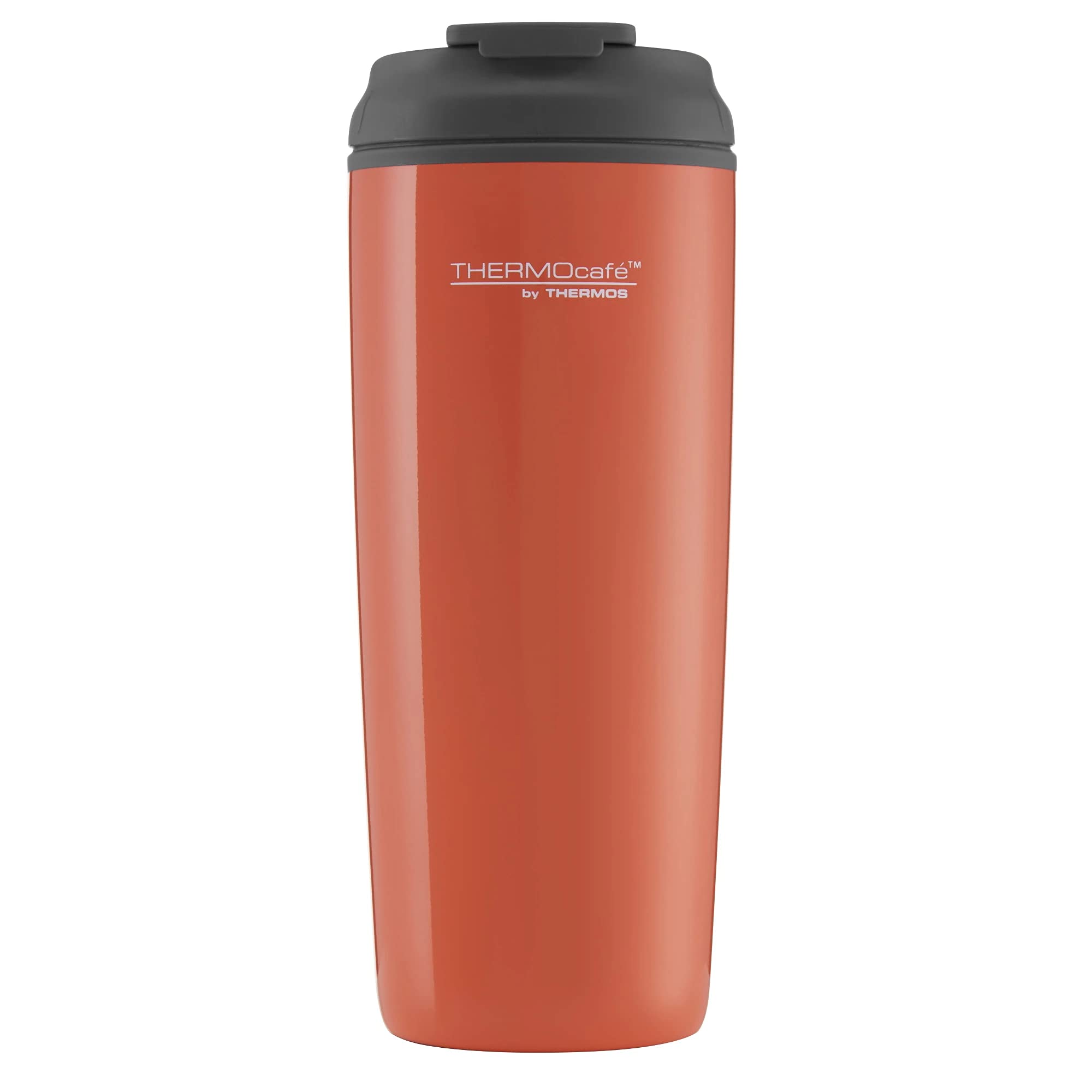 Thermos Coastal Flip Top Traveller Tumbler 450ml (Living Coral), 5010576925480