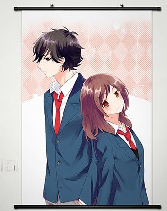 Home Decor Anime Ao Haru Ride Wall Scroll Poster Fabric Painting Mabuchi Kou &amp; Yoshioka Futaba 012 S