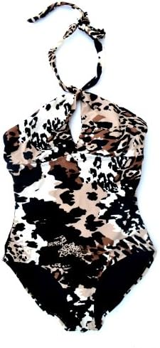 Tropical Escape Women One Piece Swimsuit, Size 6