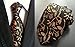 MENDENG Gold Blue Mens Floral Paisley Ties Silk Jacquard Woven Suits Tie Necktie