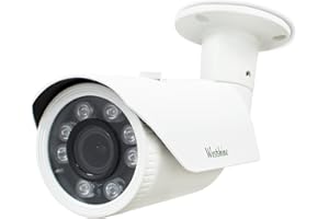 Westshine 1080P 4-in-1 Security Bullet Security Camera, 1/2.8" Sensor 2.7-13.5mm Varifocal Lens 8 LEDs IR Cut 130ft Night Vis