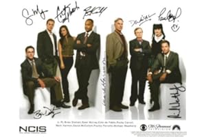 NCIS Full Cast Signed CBS Paramount Studio Reprint 8 x 10 Photo