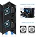 AMIR PS4 Vertical Stand Cooling Fan, Cooler Charging Station with 2 Controller Charging Port + 14 Game Disc Storage + 3 HUB Ports + 8 Controller Thump Grips ( Not for Pro or Slim)thumb 3