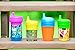 Sippy Cup Lids (4 Pack) Silicone Sippy Lids To Fit Any Cup, 100% BPA Free | Suitable For Toddlers and Babies (Pink, Blue, Yellow, Green)