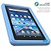 Poetic TurtleSkin Fire 7 2015 Rugged Case Cover with Heavy Duty Protection Silicone and Sound-Amplification Feature for Amazon Fire 7 5th Gen (Previous Generation - 5th) 2015 Release Blue