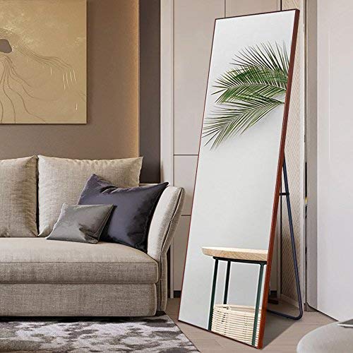 NeuType Full Length Mirror Floor Mirror with Standing Holder Bedroom
