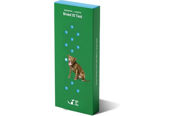 DNA MY DOG - Essential + Health Dog DNA Test Kit | 350+ Breeds Identified | 99%+ Accuracy | 105+ Health & Trait Results | All