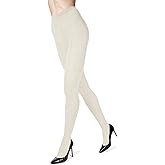 MeMoi Brooklyn Flat Knit Cotton Tights for Women, Cozy and Stretchy Soft Sweater Tights - Sizes XS to 5x-6x