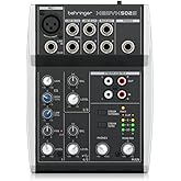 Behringer Xenyx 502S 5-channel Analog Streaming Mixer