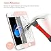 AMOVO Screen Protector for iPhone 7 Plus [iPhone 7 Plus FULL COVER Tempered-Glass], Premium HD 0.33mm Round Angle Anti-Fingerprint Screen Glass Protector for iPhone 7 Plus (5.5