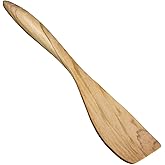 Berard French Olive Wood Large 14-Inch Handcrafted Wood Spatula, Terra Collection