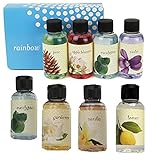 Ultimate Rainbow Fragrance Custom Edition 8 Pack: Package Includes- Violet, 2 Eucalyptus, Pine, Apple Blossom, Vanilla, Lemon, and Gardenia.