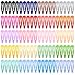 100 Pcs Snap Hair Clips Non-Slip Metal Barrettes for Babies Kids Toddler Girls and Women (2 Inch)