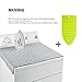 Eutuxia Ironing Blanket, Mat & Silicone Pad Combo. Alternative to Iron Board. Quilted, Breathable, Washer and Dryer Safe Heat Resistant Pad with Magnetic Corners. Use on Any Flat Metallic Surface.