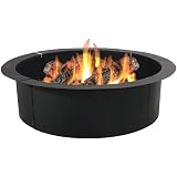 Amazon.com: 36" Diameter x 14 Deep Steel Metal Fire Pit ...