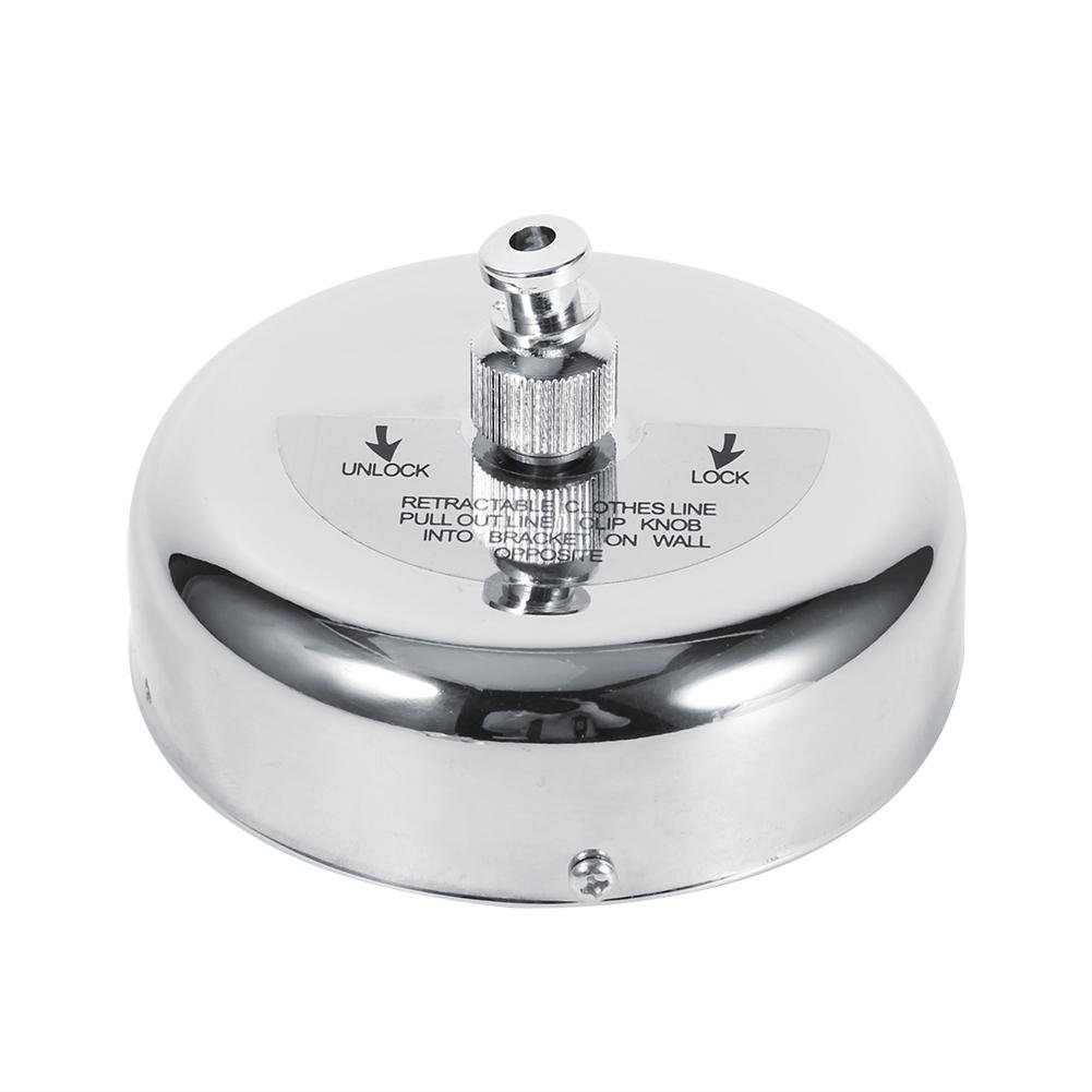 Retractable Clothsline,stainless Steel Clothes Drying Rack, Portable Laundry Single Clothes line for home, Outdoor, Indoor, Camping Travel, Wet or Dry Laundry(22 Pounds)