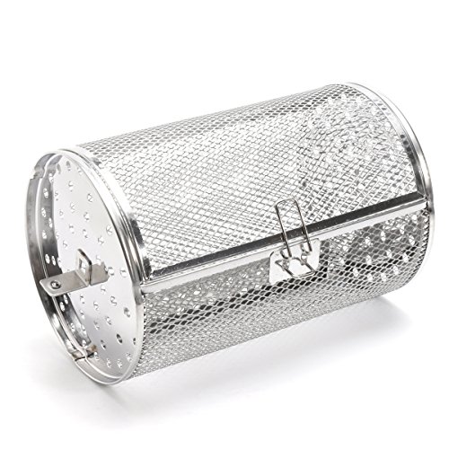 GGGarden Grill Rotisserie Stainless Steel Roaster Drum Oven for Coffee Beans Peanut BBQ - #1 - Thumbnail 2