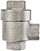 Legris 7982 22 22 Nickel-Plated Brass Quick Exhaust Valve, 1/2