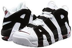 Nike 414962-105 Men AIR More Uptempo White Black RED