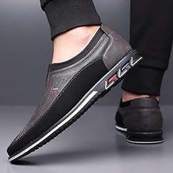 Men's Oxford Business Casual Shoes Office Loafers