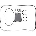 Ciuouient 406-2121 Primary Gasket Replacement fits for All 2005-2011 Big Dog Motorcycles Models RSD with A Dssc Transmission(1 Set of Primary Gasket kit)
