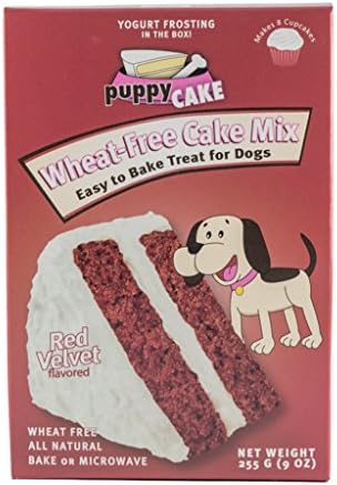 Puppy Cake Wheat-Free Red Velvet Cake Mix and Frosting Mix for Dogs