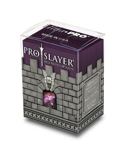 Ultra Pro Sleeves Pro-slayer D8 Card Game (box Of 100, Cherry Black)