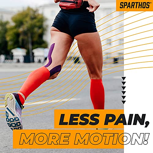 Sparthos Kinesiology Tape Incredible Support for Pro Athletic Sports