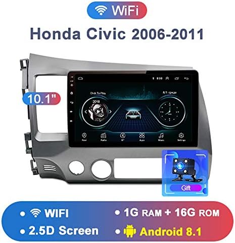 OSB STYLE 2G+32G Android 8.1 4G Car Radio Multimedia Video Player Navigation GPS For Honda Civic 2006-2011 no 2 din dvd raido