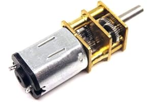 HJZ-US DC 3V 5rpm N20 Gear Motor High Torque Low Speed DC Motor for DIY (5rpm 3V)