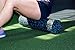 ProsourceFit High Density Foam Rollers 24 - inches long, Firm Full Body Athletic Massager for Back Stretching, Yoga, Pilates, Post Workout Trigger Point Release, Black/Blue