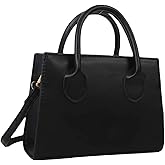 GORGLITTER Women's Small Crossbody Purse Double Handle Satchel Shoulder Bag Crossbody Square Bag Purse Handbag | Small, Double Handle, Crossbody Square Bag