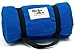 Rollee Pollee Kindergarten Nap Sac Roll-Up Boys and Girls Toddler Blanket with Attached Pillow – Soft Fleece Preschool Nap Mat for Daycare or Travel – Machine Washable – Royal Blue