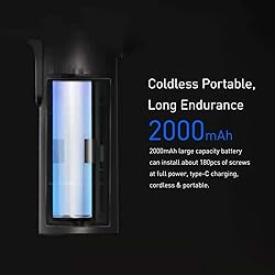 Xiaomi Mi Cordless Screwdriver 3.6V, 2000mAh