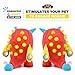 Petfactors Squeaky Chew Dog Toys Dura-Bites Canvas Morgie, Pets Plush Toy for Small and Medium Dogs