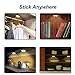 BASON LIGHTING Rechargeable Puck Lights, Wireless Closet Lights Motion Sensor, Automatic Warm White Night Lights for Kitchen, Cabinet, Wardrobe, Hallway, 3000K, 2-Pack.