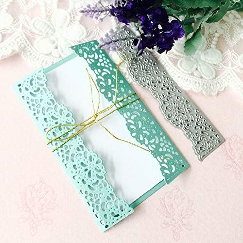 Cutting Dies, syeytx New Flower Heart Metal Cutting Dies Stencils DIY Scrapbooking Album Paper Card, Carbon Steel Embossing Cutting Dies Stencils Templates Mould Set for DIY Scrapbooking (C)