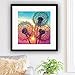 5D Diamond Painting,Rhinestone Diamond Embroidery Paintings Pictures DIY Paint with Diamonds Arts Craft for Home Wall Christmas Decor Full Drill 30 x 30cm (Dandelion)