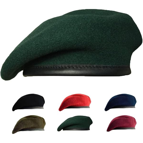 ZAKIRA Wool French Beret for Men and Women in Plain Colours (Beige