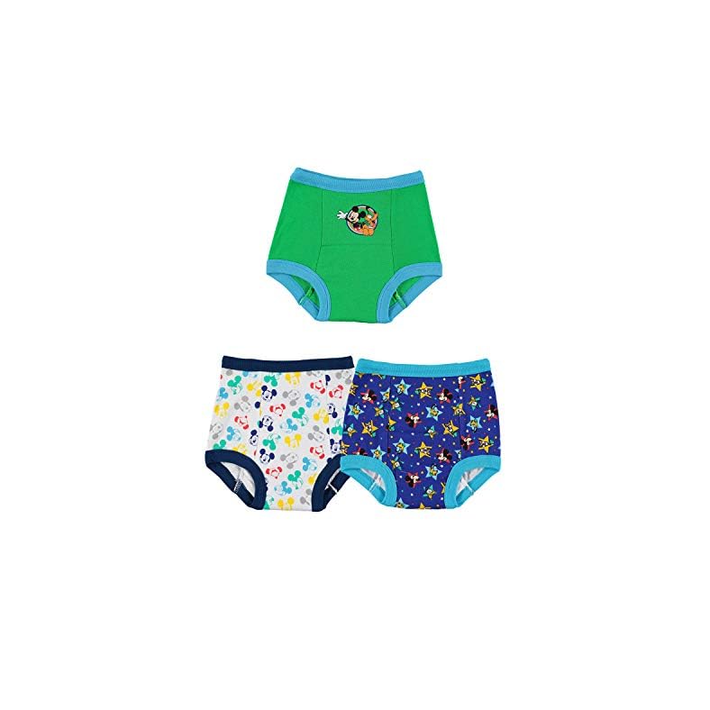 Disney Baby Boys’ Toddler Mickey Mouse Potty Training Pants Multipack