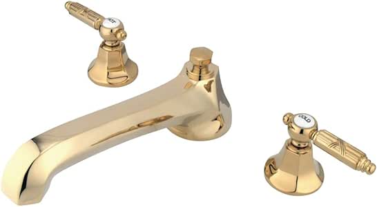 Kingston Brass KS4302GL Grifo de llenado para bañera romana, latón