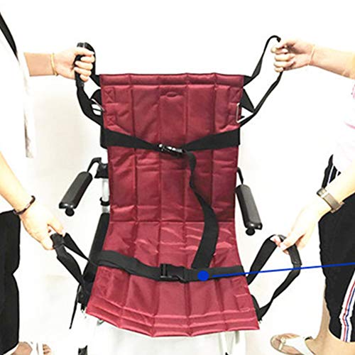 Ozzptuu Oxford Fabric Medical Lift Sling Stairs Patient Transfer Boards Belt Multifunction Disability Care Supplies for Seniors - Thumbnail 3