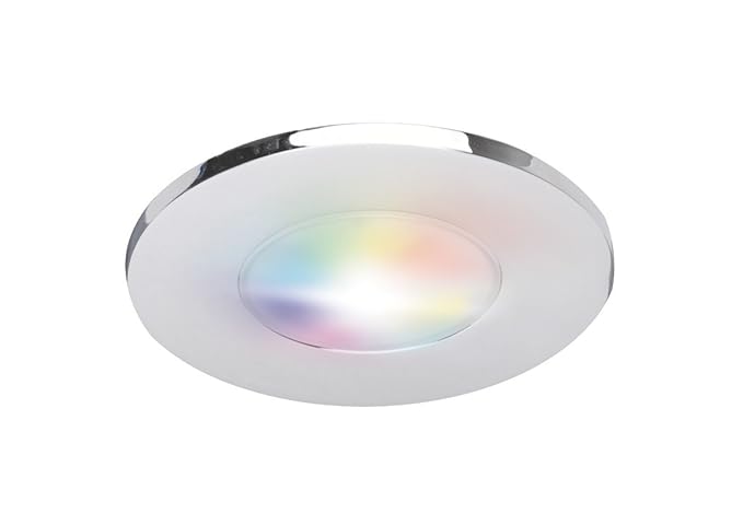 Idual Led Built In Ceiling Light Metal Chrome Performa 8 5 X 8 5 X