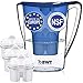 BWT Premium Water Filter Pitcher with 3 (60 Day) Filters Included, Award Winning Austrian Quality, Technology For Superior Filtration & Taste