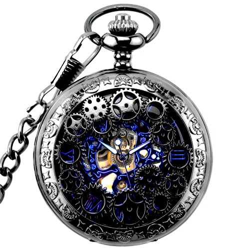 steampunk wooden watch