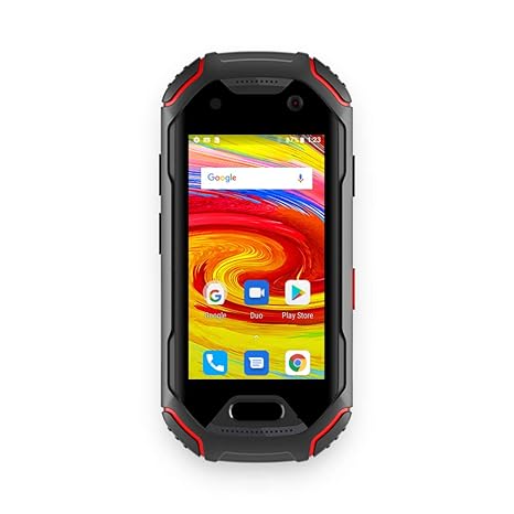 Unihertz Atom, Kleinstes 4G Rugged Smartphone der Welt, Android 8.1 Oreo entsperrt Intelligentes Telefon mit 4 GB RAM und 64 
