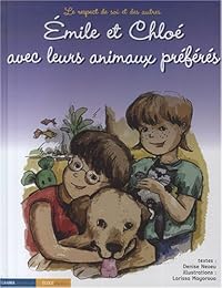 Emile et Chloé avec leurs animaux préférés