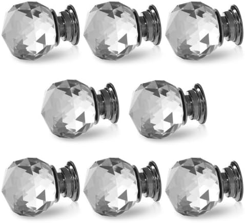 4PCS/LOT 50mm Glass Door Knobs sets Acrylic Clear Crystal in Ball Shape Ideal for door, wardrobe, cabinet, closet?